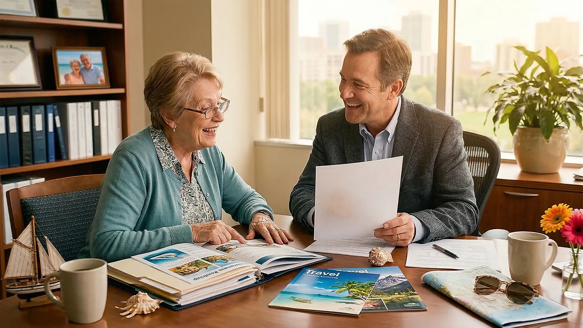 retirement planning illustration